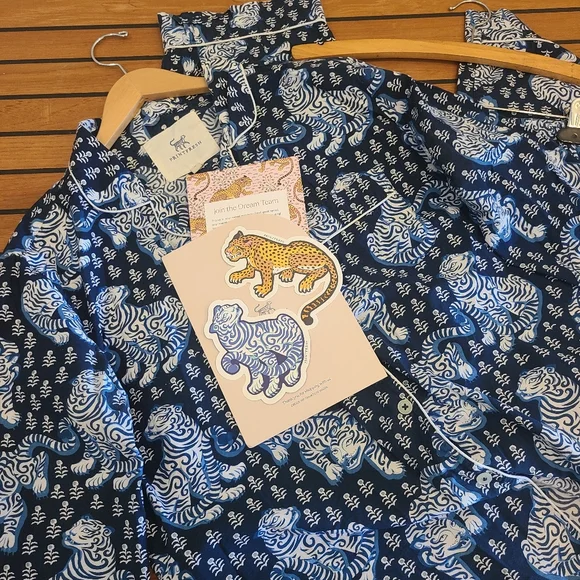 PRINTFRESH Tiger Queen Long PJ Set Size M - Picture 12 of 13